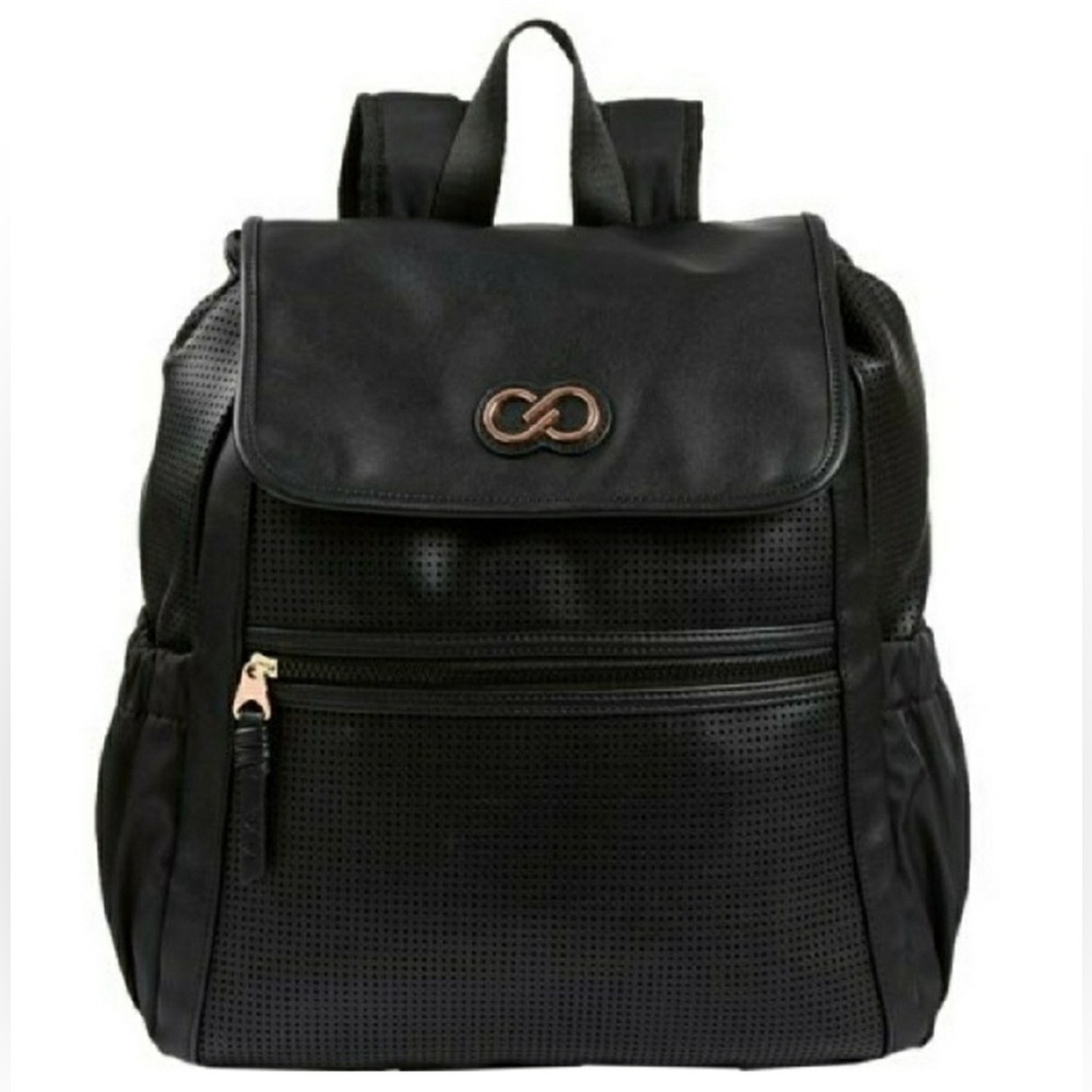 Calia By Carrie Underwood Black Vegan Leather Backpack
